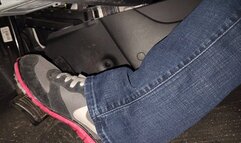 Driving in Nike Eclipse