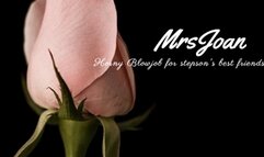 MrsJoan gives stepson's best friend a hot horny blowjob