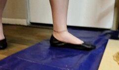 Ling Stuck in Sticky Ballet Flats