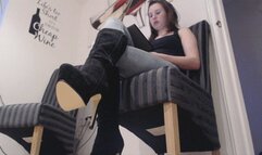 Lucky to be knelt at My boots (MOV)