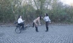 pony girl outside with card - mp4 720p