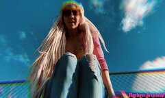 Blue skies and bare soles