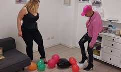 BALLOONS POPPING AND RIDING HD