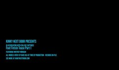 Foot Fetish Tease part 1