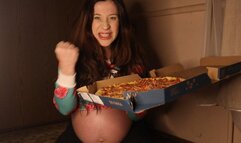 Belly dancing and pizza (Full HD 1920 1080)