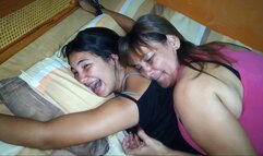 Alma tied and tickled Emily for the last time!