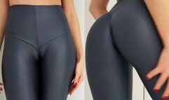 Shiny ass and camel toe