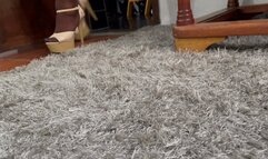 Balbina Pantyhose addiction on super sexy nude heel sandals