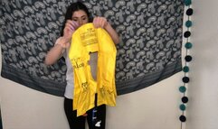 Airplane Life Vest Inflation