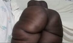 HEAVING AND PARTING MY FAT WOBBLY ASS AND LETTING IT LOOSE TO REVEAL THE SWEET CHERRY