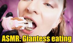 ASMR: Giantess eating (4K)