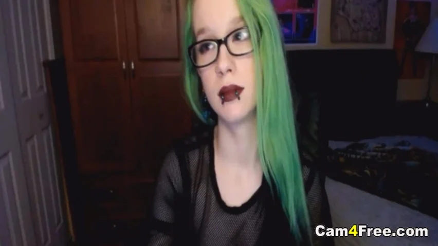 Hot College Nerdy Babe Teasing Her Viewers Porn Video