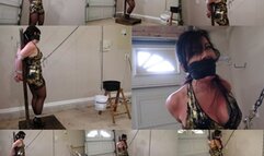 Slow water drip crotch rope punishment (MP4 SD)