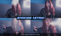 The ciggie after the cigar | Smoking Astrid