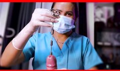 Sadistic Nurse DominaFire Finger Sounding