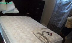 I beg to me hogtied in my new house on my brand new bed (MP4 HD)