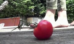 Crush a tomato