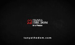 Tanya The Dom playing with her submissive slave get some FemDom pussylick feetjob handjob orgasm FULL VERSION
