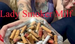 Marlboro reds - Chain of two red Marlboros - Darkside - Power Smoking - A nicotine bath, that's really hot baby - Deep Inhales, Nose exhales, Cough, Bare feet, Dirty feet, Big feet, Long toes, Long hair, Long nails , black lungs - Customized with no names