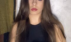 smoking sexy long nails