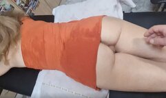 4k bondage, ball gagged ,blindfold, probone pussy fuck ,cum in pussy