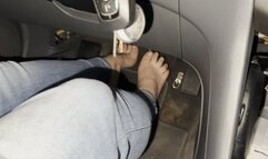 2023: Kammie Soles Punishing the Honda with Bare, Very Stinky Feet