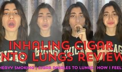 Inhaling Cigar Into Lungs Review