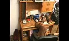 Spanked for Chatting Online