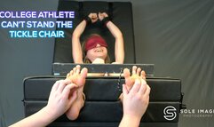 College Athlete Can't Stand The Tickle Chair