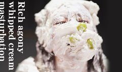 Rich agony whipped cream masturbation Yui Hatano