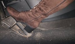Driving in New Brown Boots (part 2)