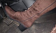 Driving in New Brown Boots (part 1)