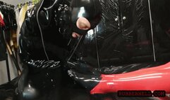 Full latex body and pussy worship licking v150