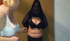 Stepmom beats Natalie's belly MP4