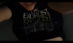 Bloated belly farting in bed