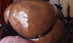 20yr old gets stinkfaced by sweaty ssbbw buttocks 4 times her weight