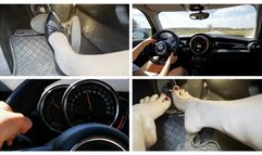 EXCLUSIVE PREMIERE: Brutal hard braking and fast acceleration in powerful Mini Cooper