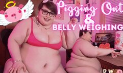 Pigging Out & Weighing My Belly - MP4