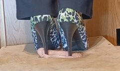 Evil Heels Crushing Cock