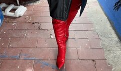 Lick my sublime red boots by Dalilah