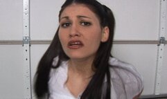 2402JADE-Snooping coed has seen too much! Tie her up!