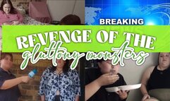 Revenge of the gluttony monsters! (Mindless mutual gaining apocalypse fantasy)