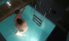 Drunk Neighbors Spycam Caught Night Pool Orgy