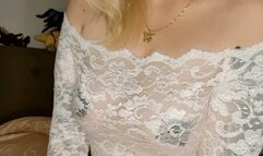 Smoking in my white Playsuite