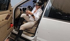 Milah Arches smell the divine scent of my worn socks