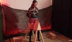 Ivy Red in Shibari
