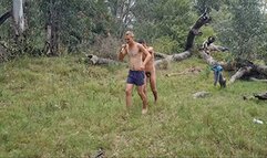 Layne Gives Taylor A Whipping