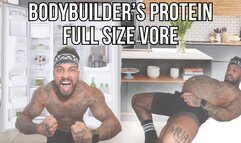 Bodybuilder needs protein | Full size vore - Lalo Cortez