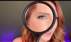 Giantess Shrinks Man to Bite Size and Swallows