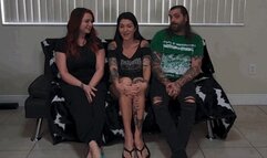 THE GREAT DEBATE first size comparison with guest BADD KITTYY KATT